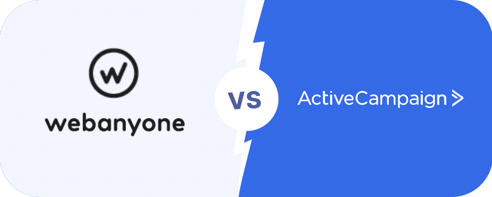 webanyone vs activecampaign